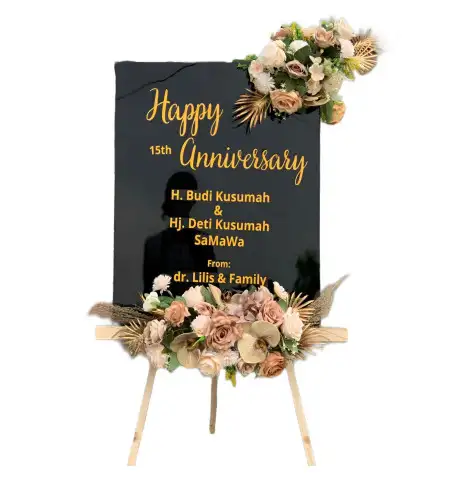 Papan Bunga Akrilik Kalisampurno